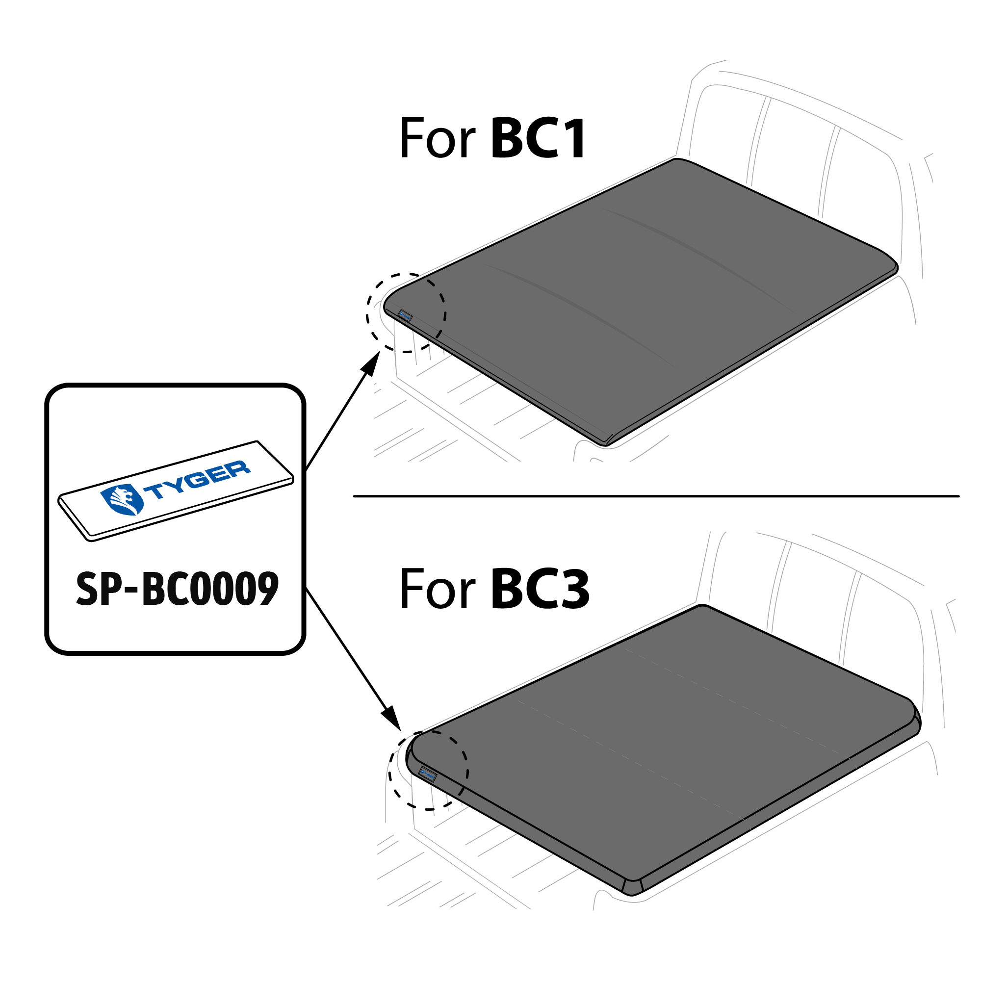 For T1 & T3 - Rubber 