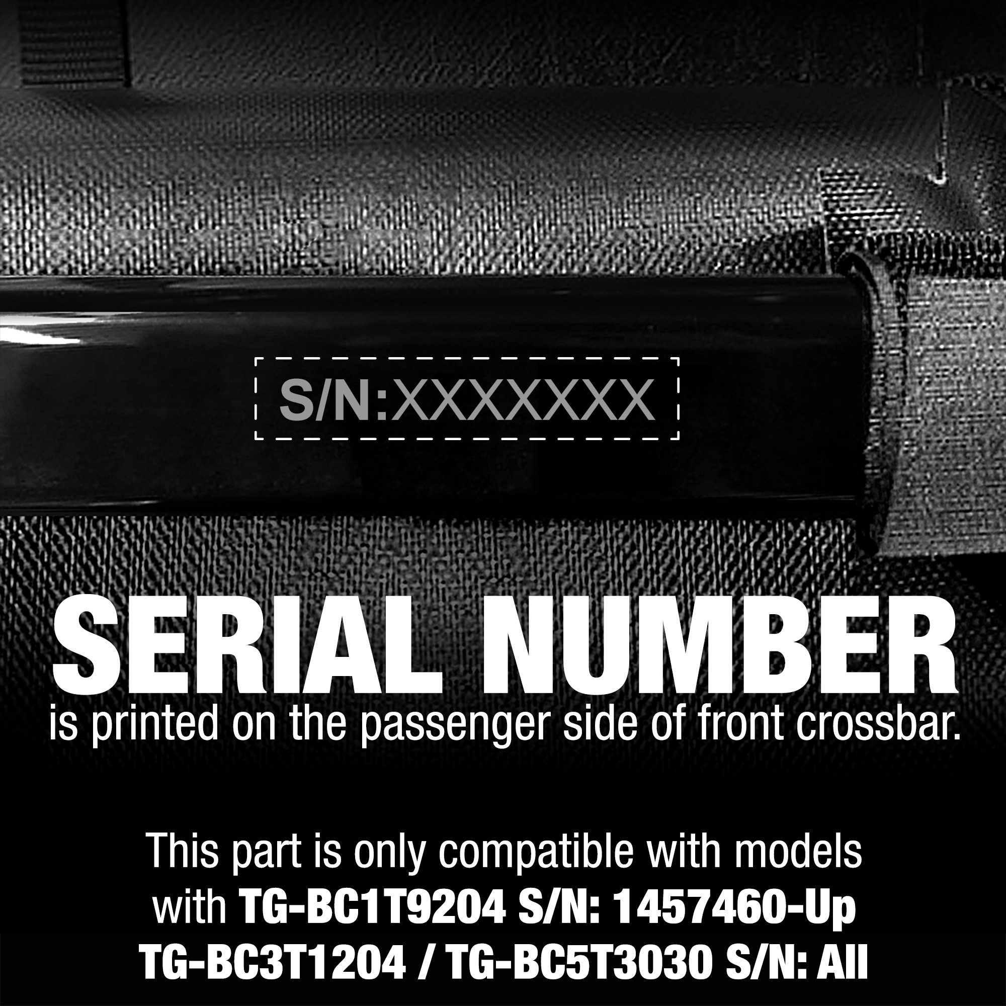 For Tacoma 5ft (2025-Up) - Bulkhead Seal Strip | Check Serial # | 1500 x 23 x 14mm | 1PC | SP-BC0018