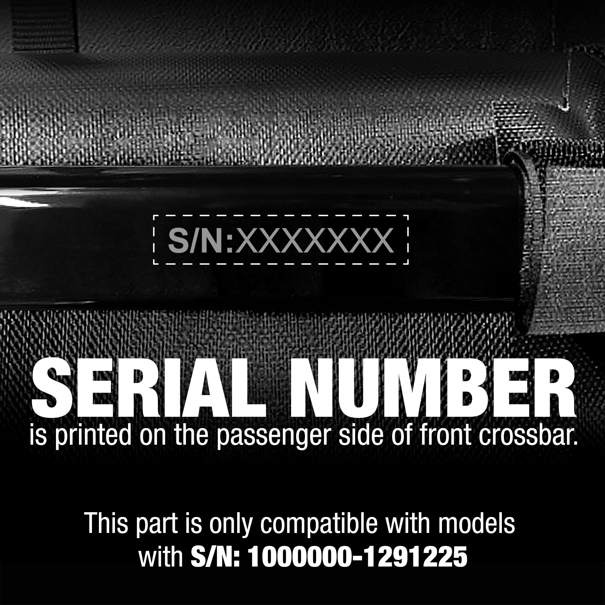 For T1 - Mounting Clamp for Vehicle without Utility Track | V1 - Check Serial # | 1 PC | SP-BC1002
