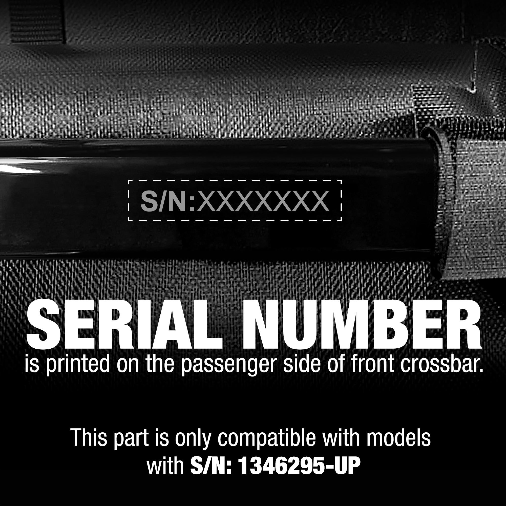 For T1 - Side Rail End Caps with Screws | V3 - Check Serial # | Left and Right Pair | SP-BC1016B