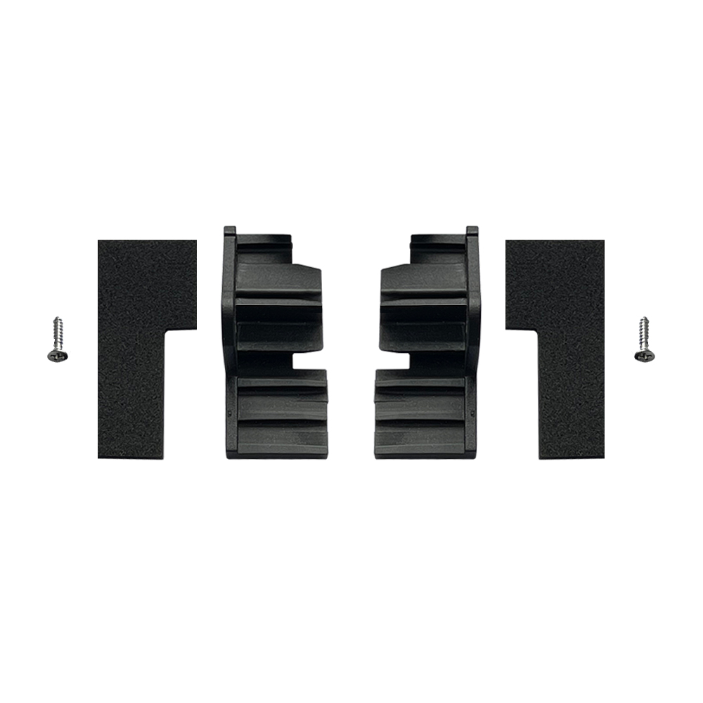 For T1 - Side Rail End Caps with Screws | V3 - Check Serial # | Left and Right Pair | SP-BC1016B