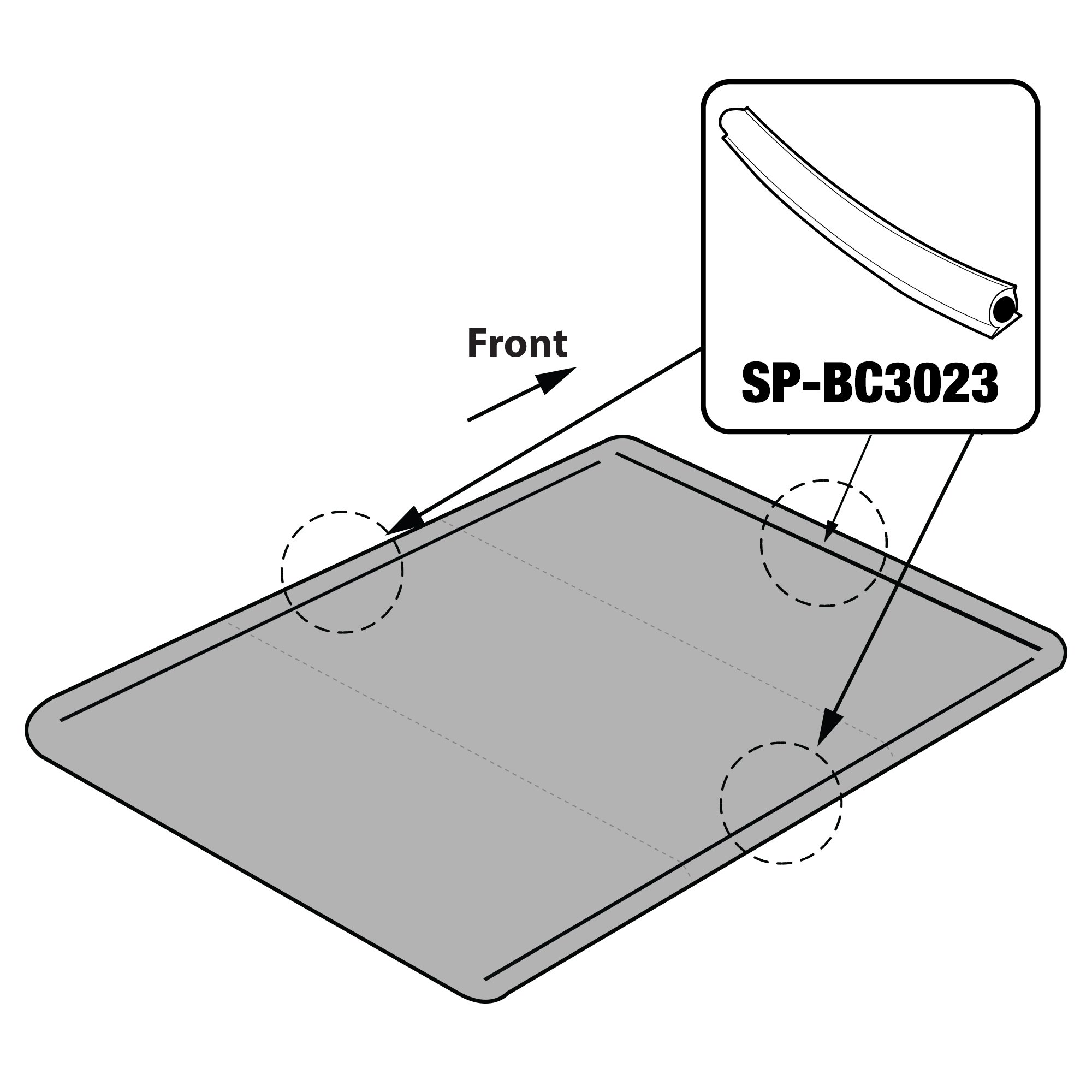 For Most T3 Models - Q-Type Seal - Front or Side | 65