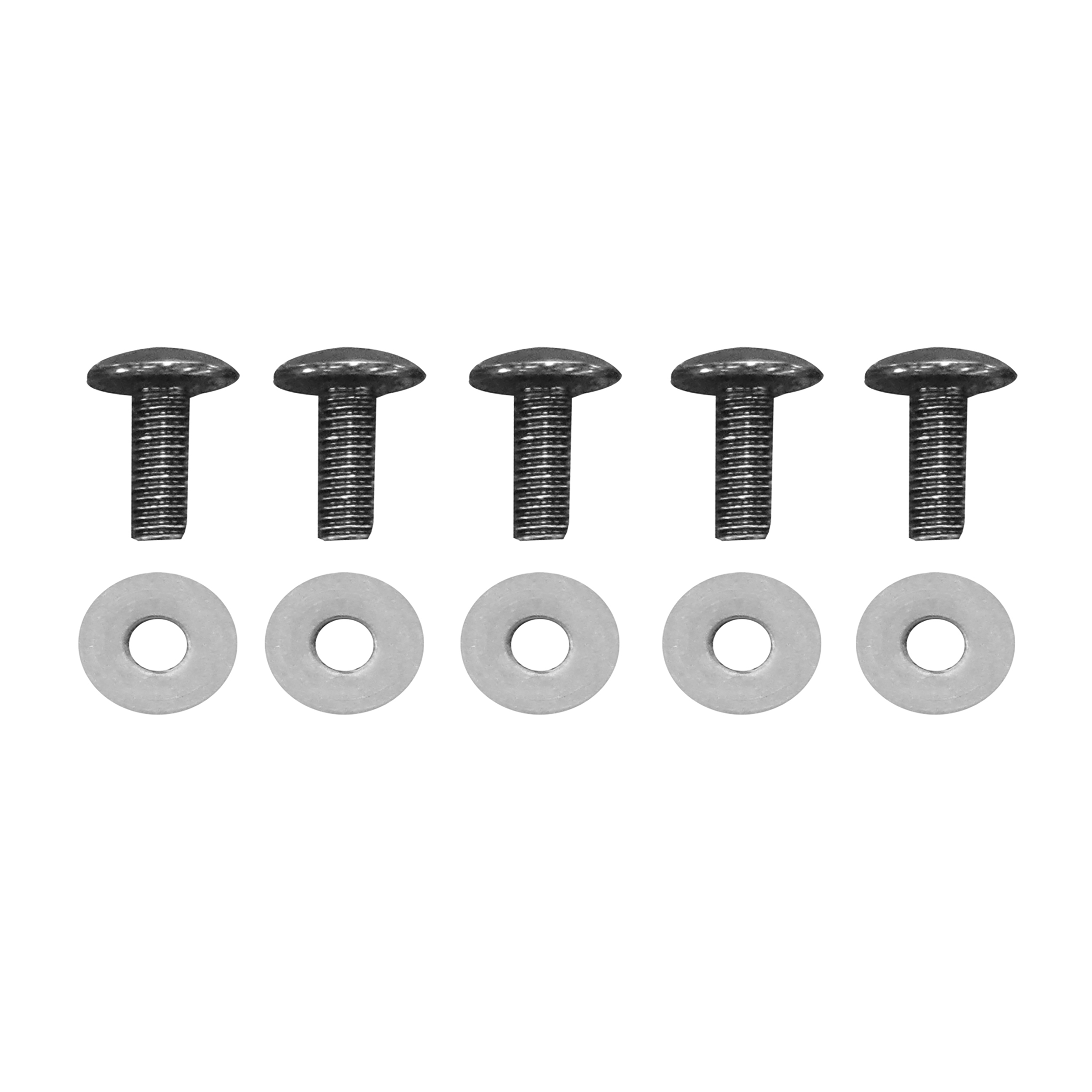 Deflector Mounting Hardware | 5 Screw Sets | M6 x 16mm | for TG-RK1B902B,TG-RK1B942B Roof Basket