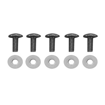 Deflector Mounting Hardware | 5 Screw Sets | M6 x 16mm | for TG-RK1B902B,TG-RK1B942B Roof Basket