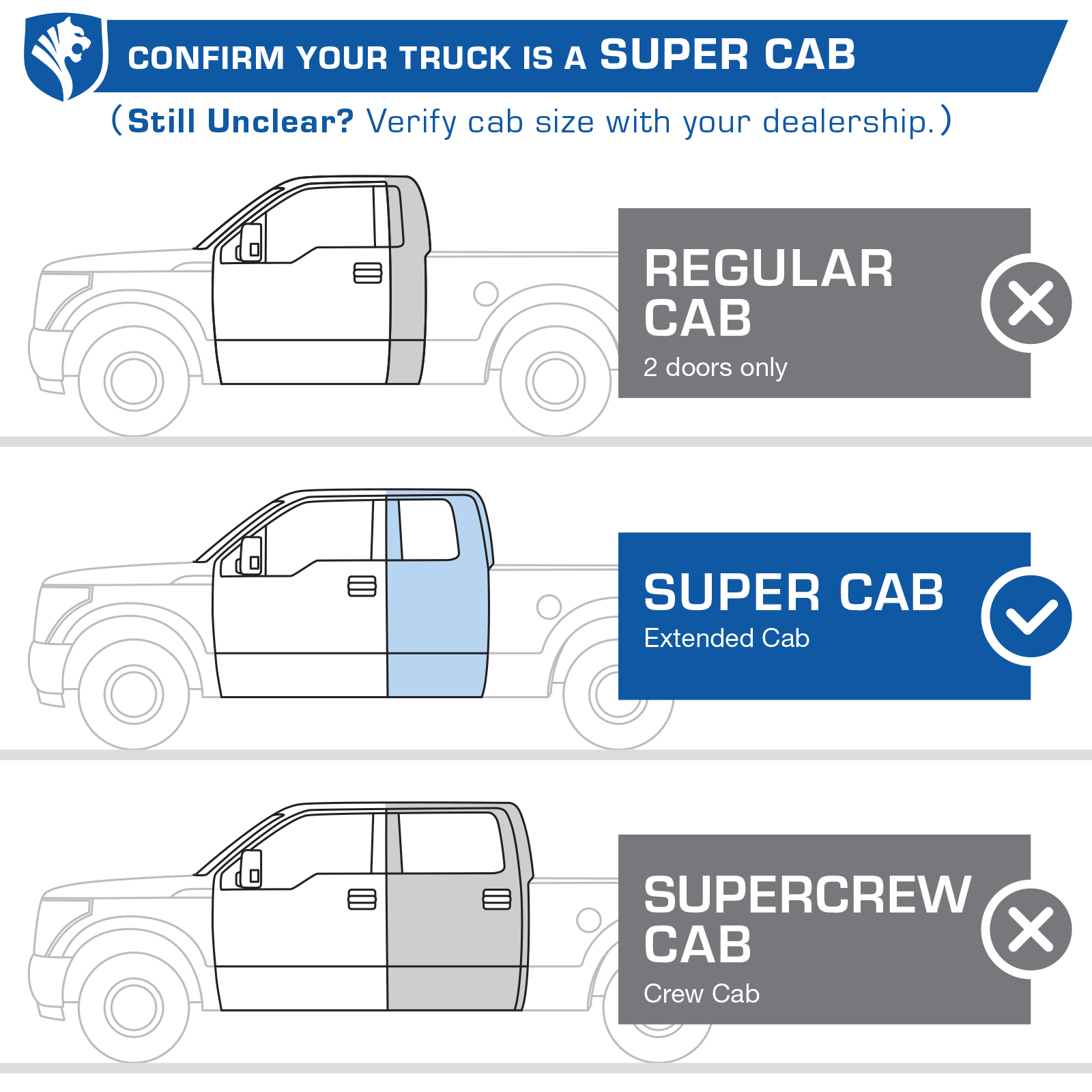 TYGER Star Armor fit 2019-2023 Ford Ranger | Supercab