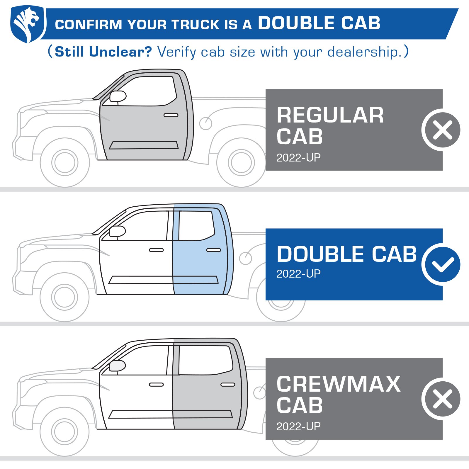 TYGER Star Armor fit 2022-2024 Toyota Tundra | Double Cab