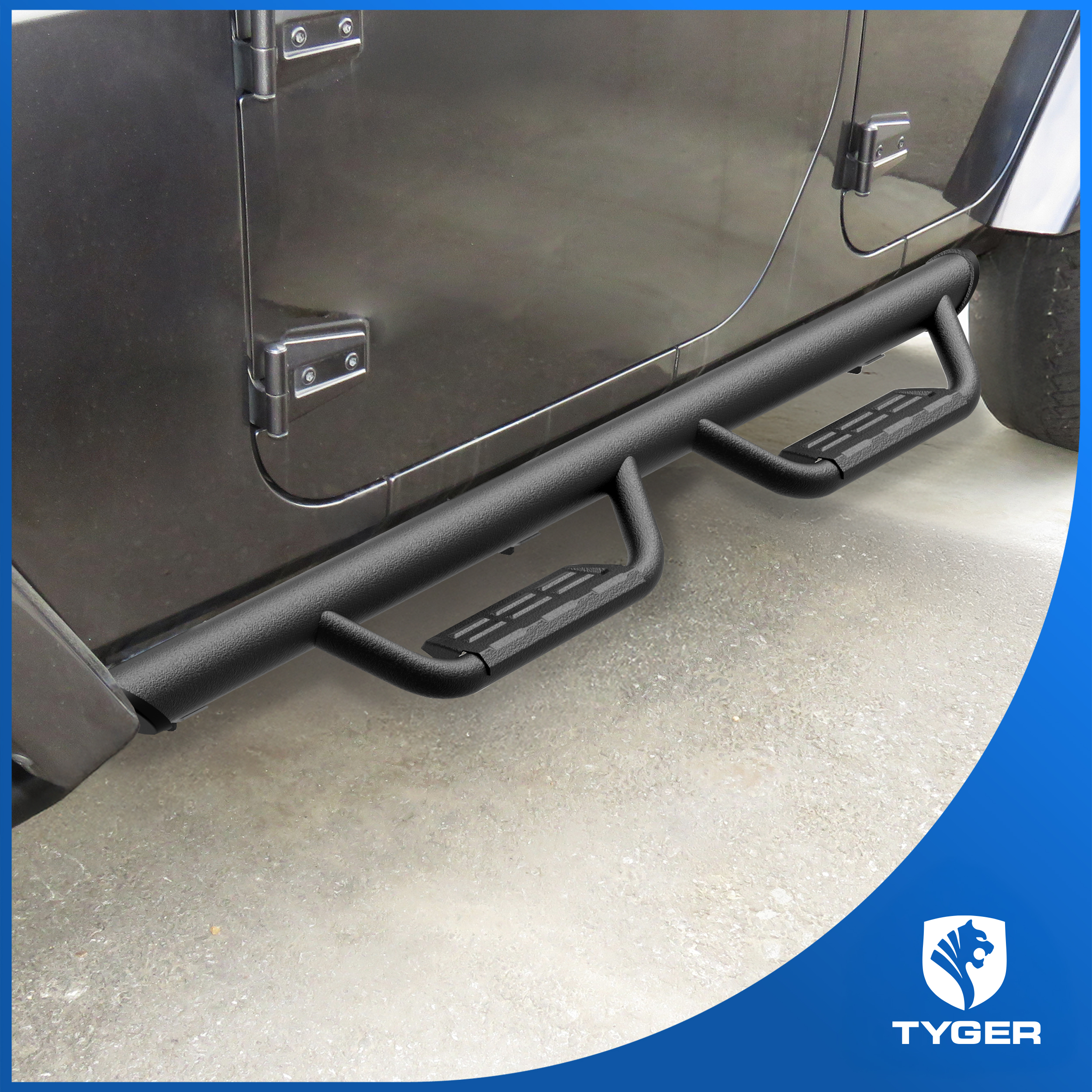 TYGER Access fit 2007-2018 Jeep Wrangler JK 4-Door (Exclude JL)