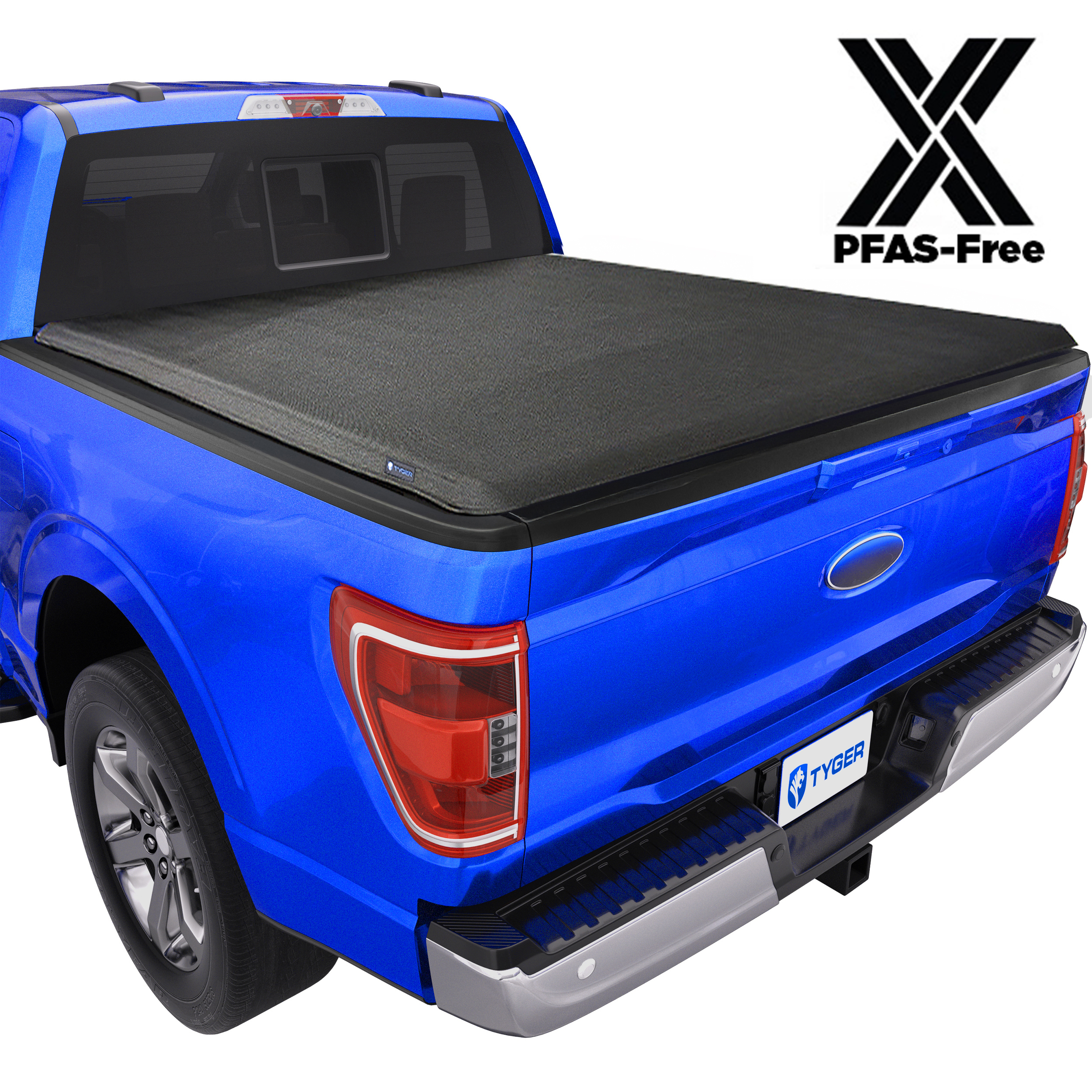 TYGER T1X Soft Roll-Up in Fabric fit 2015-2026 Ford F-150 | 6.5' Bed