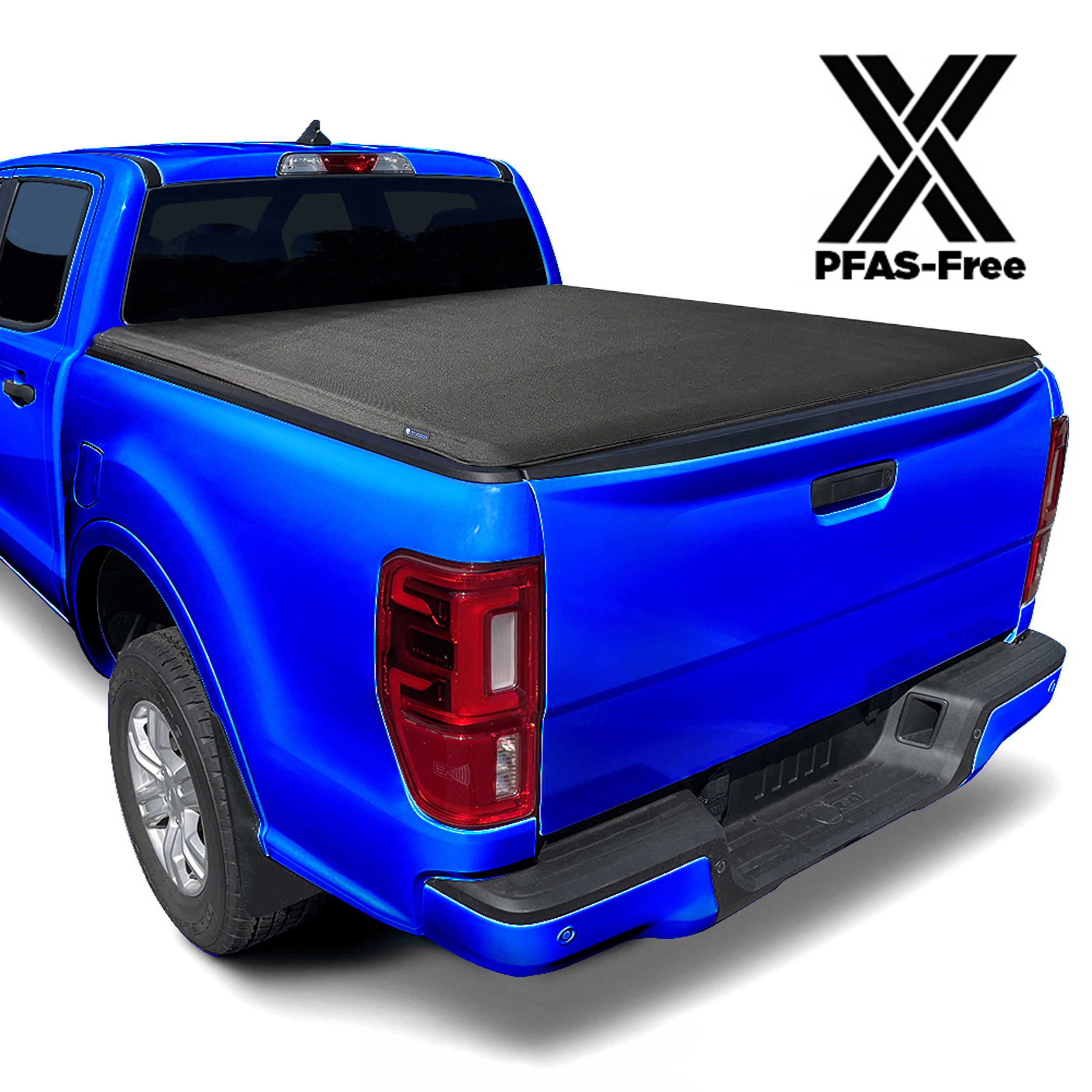 TYGER T1X Soft Roll-Up in Fabric fit 2024-2025 Ford Ranger | 5' Bed