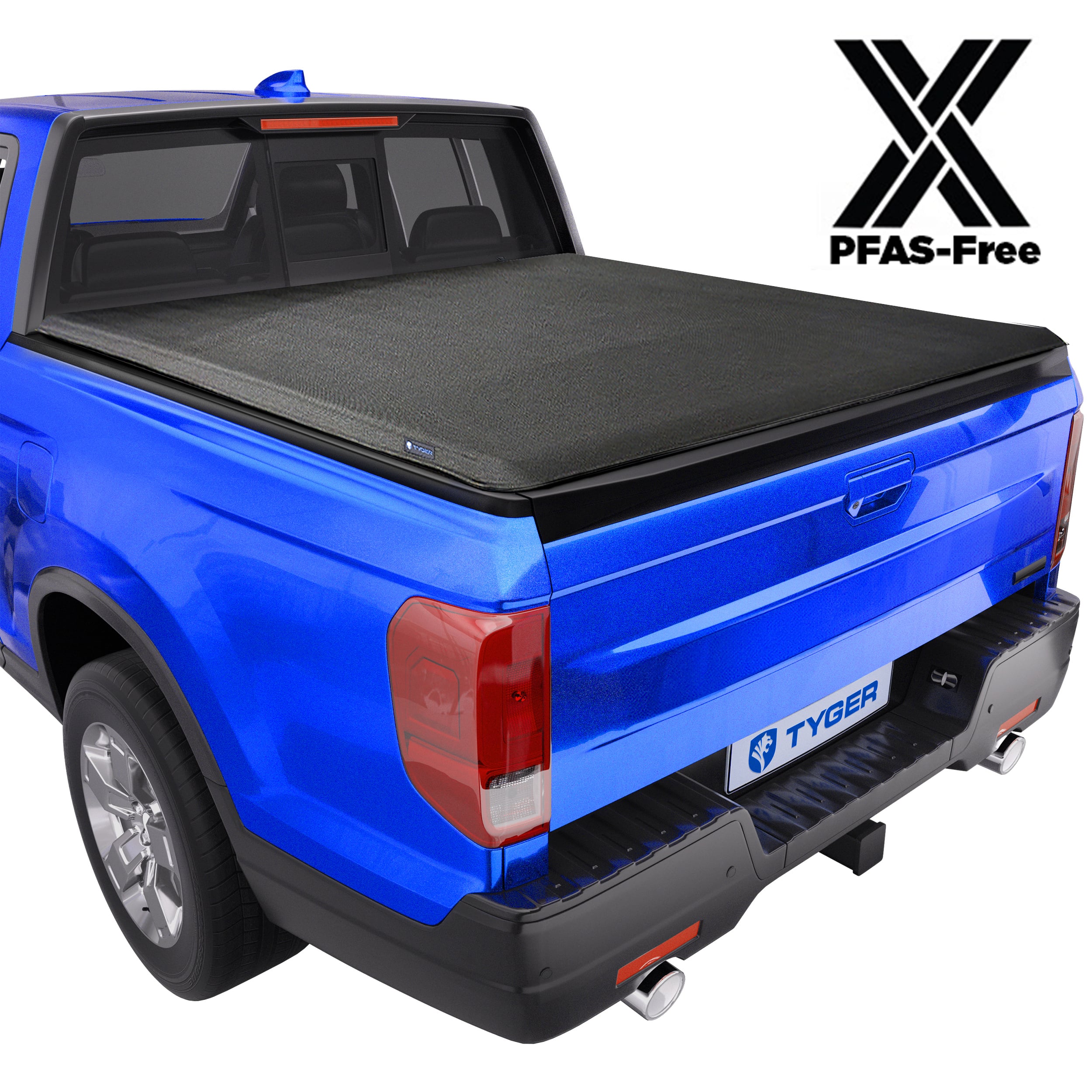TYGER T1X Soft Roll-Up in Fabric fit 2017-2026 Honda Ridgeline | 5'4" Bed