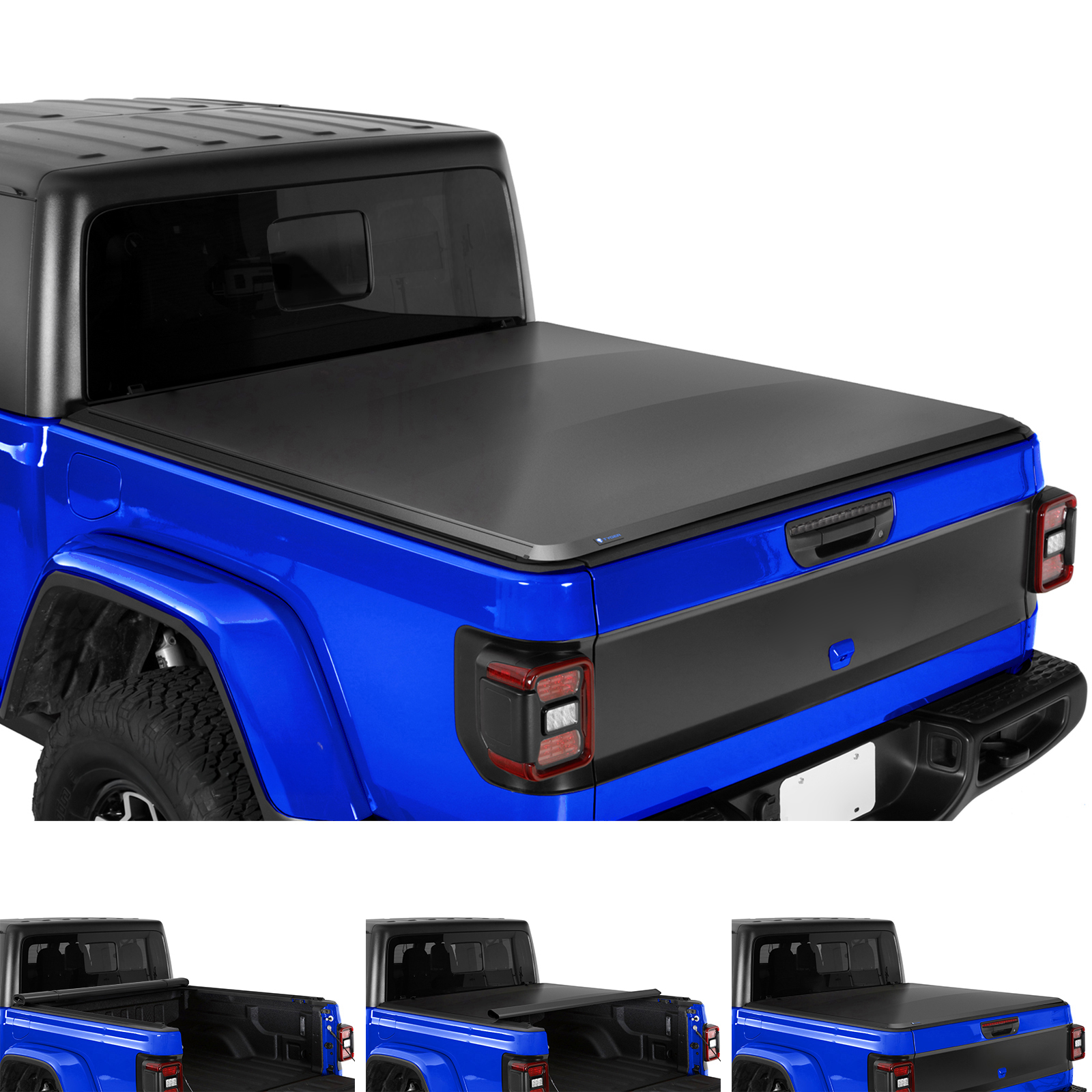 TYGER T1 Soft Roll-up fit 2020-2024 Jeep Gladiator JT | 5' Bed