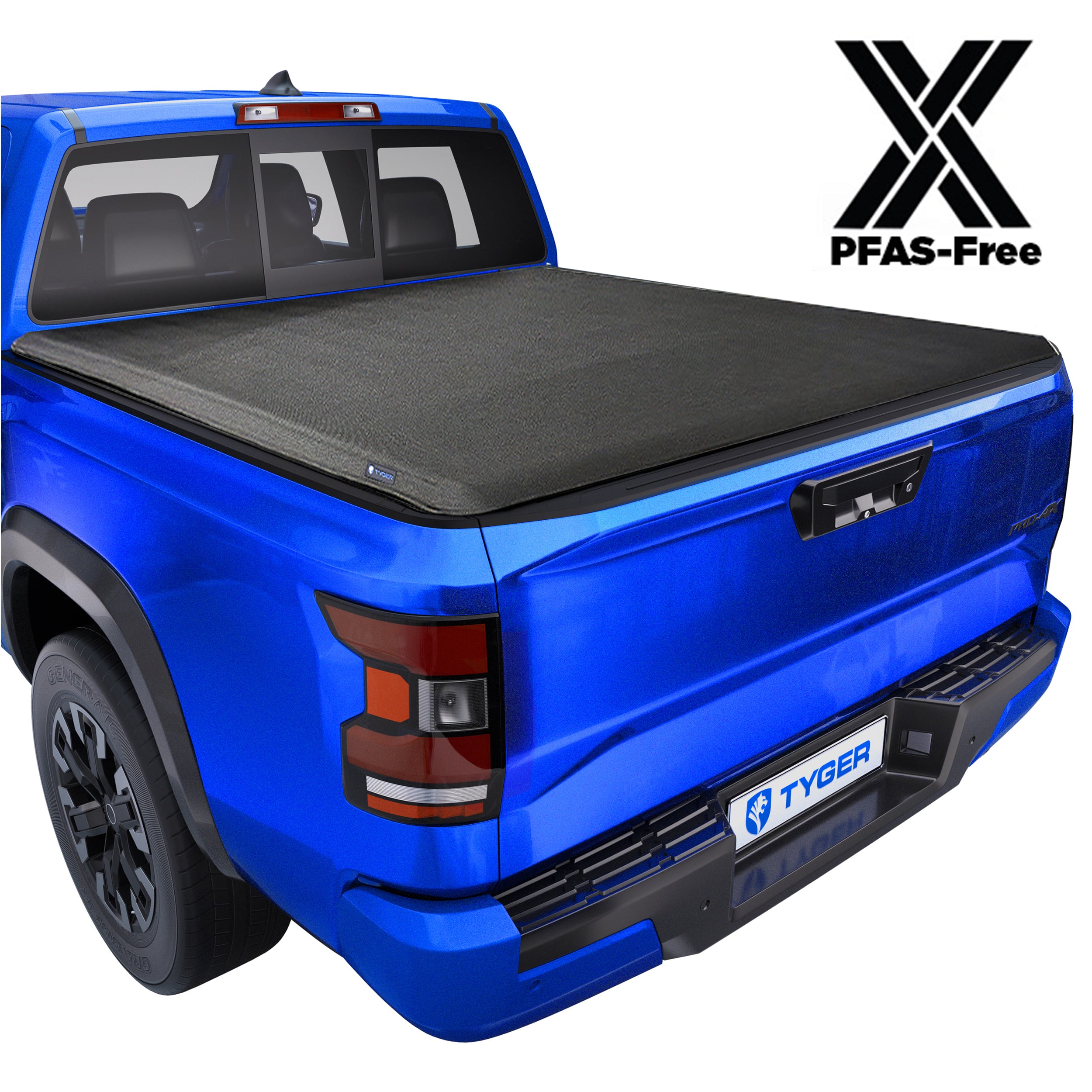 TYGER T1X Soft Roll-Up in Fabric fit 2022-2026 Nissan Frontier | 5' Bed