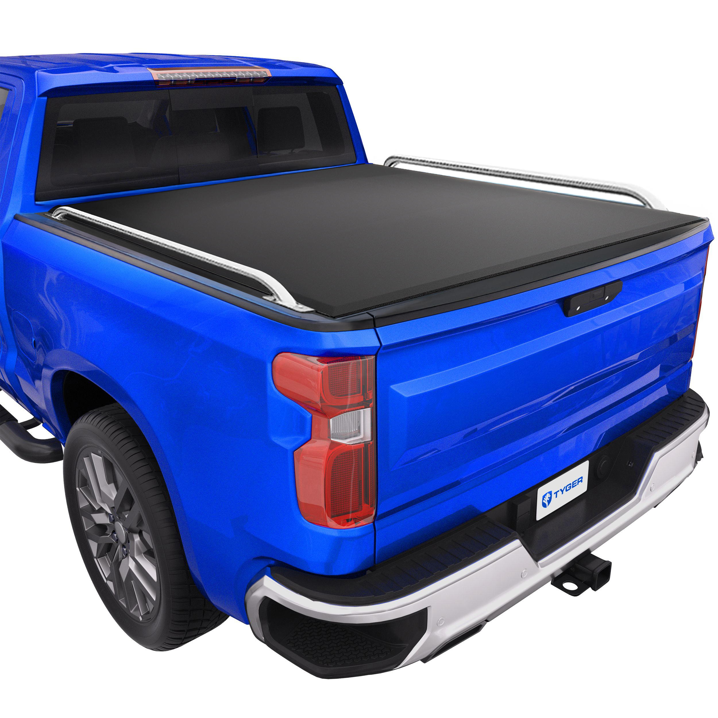 TYGER T2 Low Profile Soft Roll-up fit 19-24 Silverado/Sierra 1500 New Body | 6'7" Bed