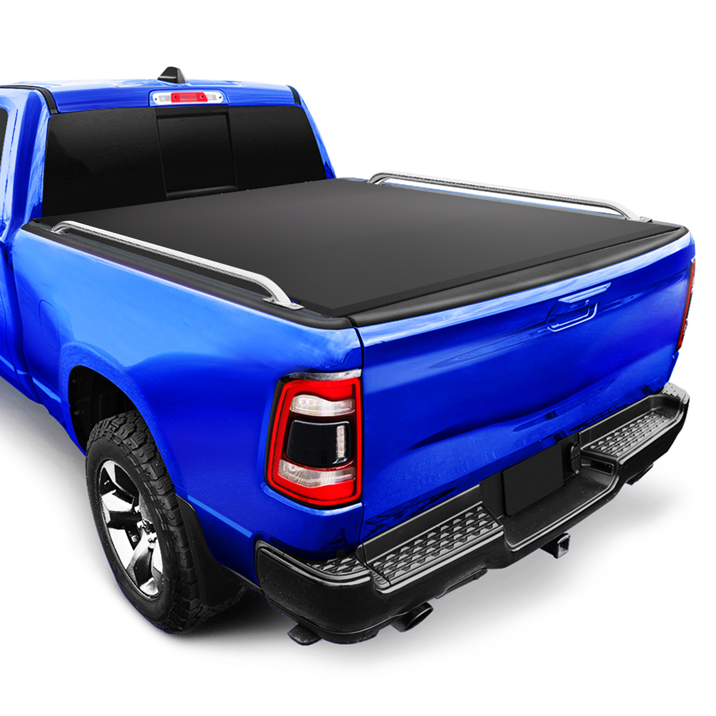 TYGER T2 Low Profile Soft Roll-up fit 2019-2025 Ram 1500 New Body (Not Fit 19-25 Classic) | 5'7" Bed