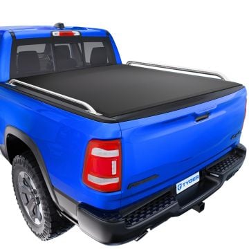 TYGER T2 Low Profile Soft Roll-up fit 2019-2025 Ram 1500 (Not Fit 19-24 Classic) | 6'4" Bed