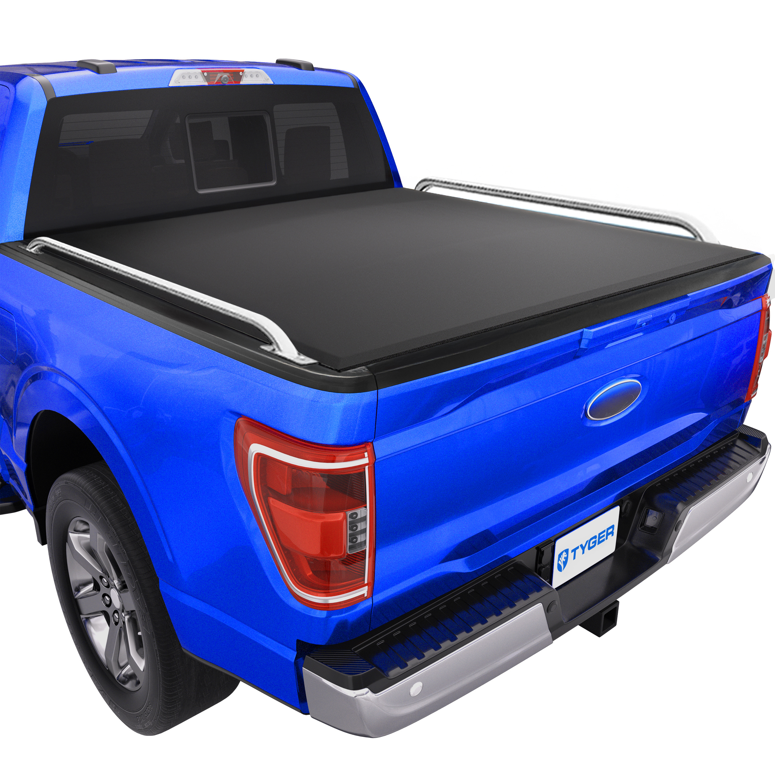 TYGER T2 Low Profile Soft Roll-up fit 2015-2024 Ford F-150 | 6.5' Bed