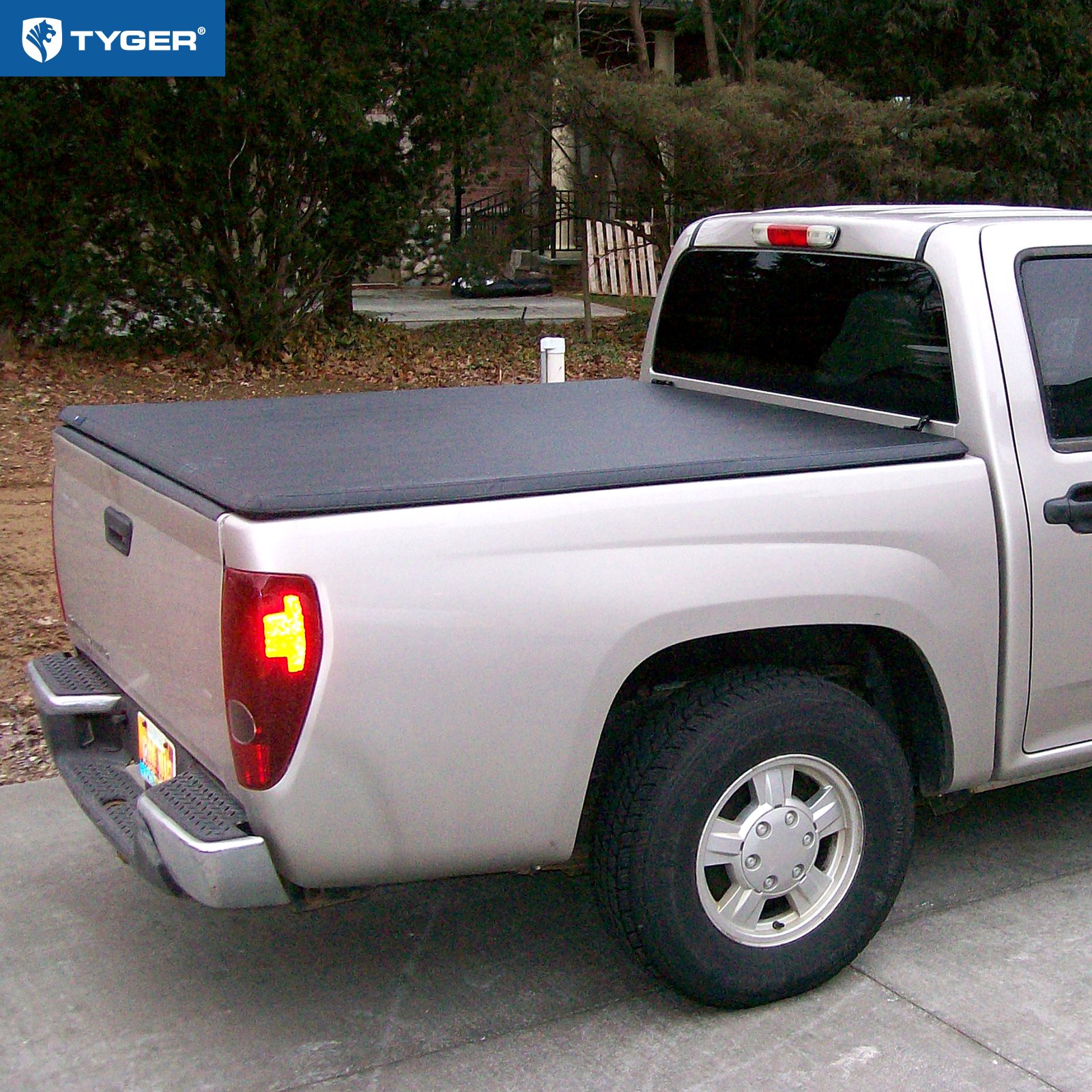 TYGER T3 Soft Tri-fold fit 2004-2012 Chevy Colorado GMC Canyon; 2006-2008 Isuzu I350 | 5'1