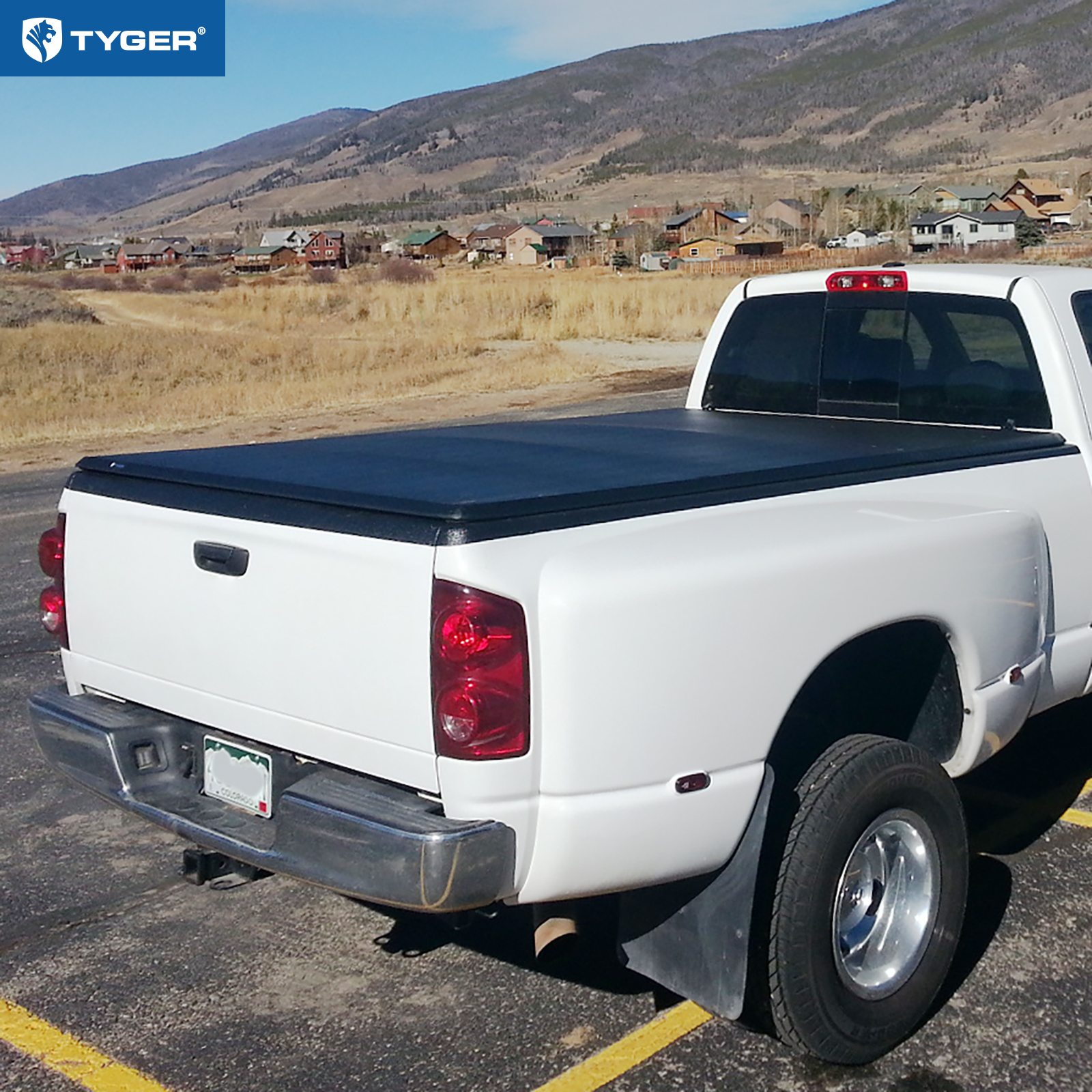 TYGER T3 Soft Tri-fold fit 2002-2018 Dodge Ram 1500; 2003-2024 2500 3500; 2019-2024 Classic | 8' Bed
