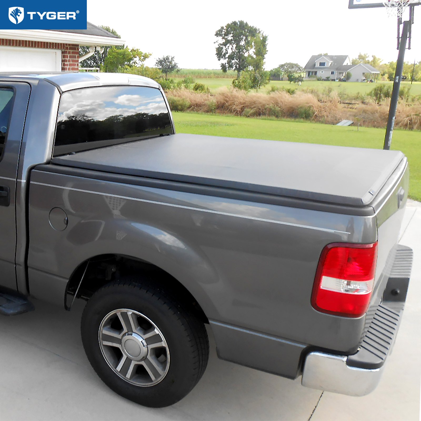 TYGER T3 Soft Tri-fold fit 2004-2008 Ford F-150; 2005-2008 Lincoln Mark LT | 5.5' Bed