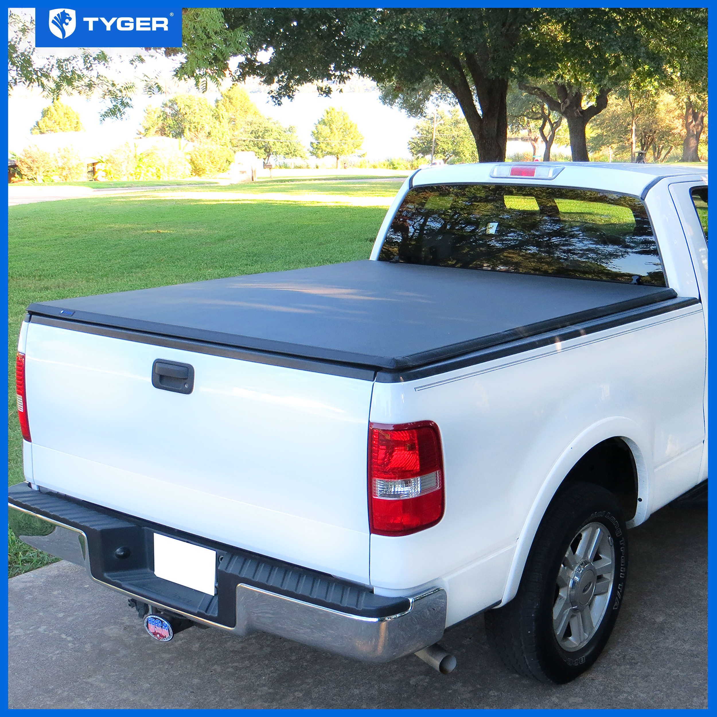 TYGER T3 Soft Tri-fold fit 2004-2008 Ford F-150; 2005-2008 Lincoln Mark LT | 6.5' Bed
