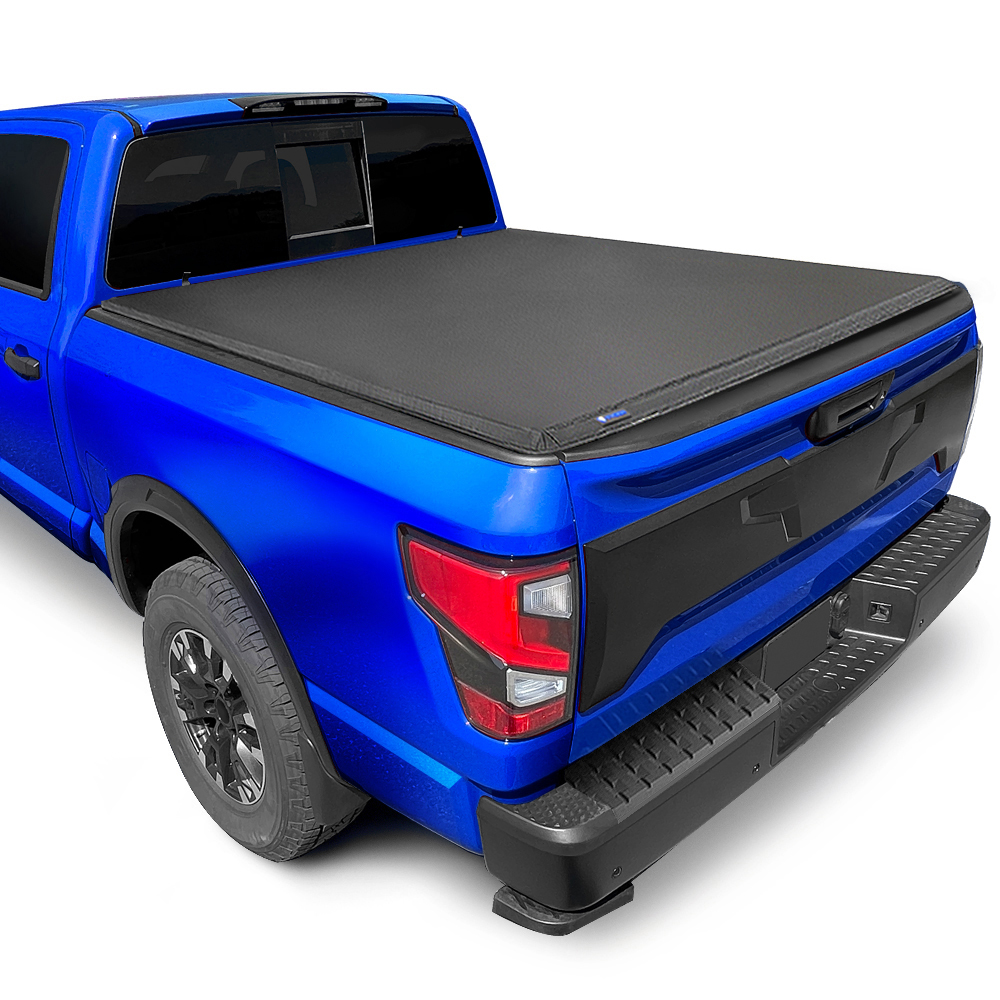 TYGER T3 Soft Tri-fold fit 2004-2015 Nissan Titan | 6.5' Bed