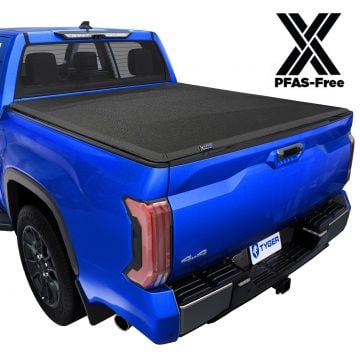 TYGER T3X Soft Tri-Fold in Fabric fit 2022-2026 Toyota Tundra | 6.5' Bed