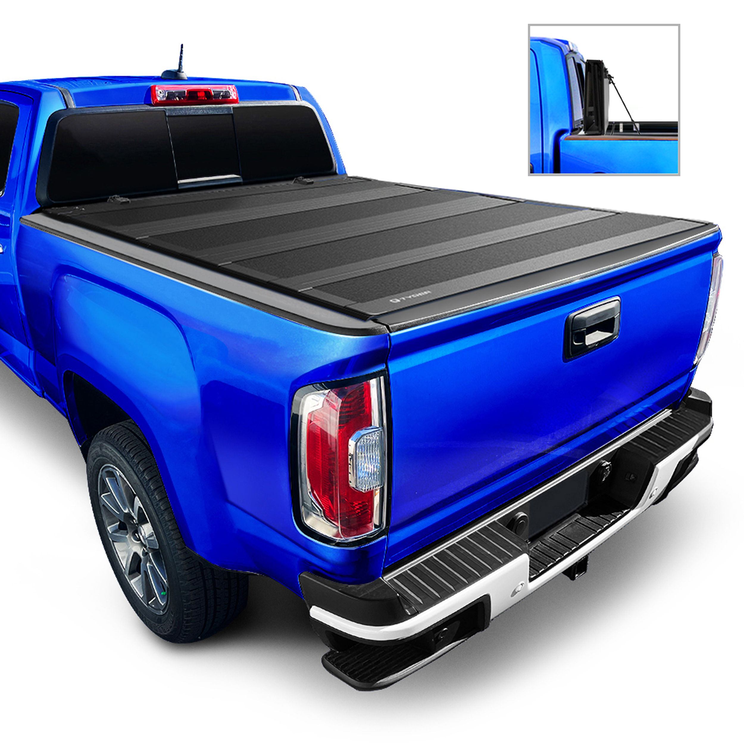 TYGER T4 Flip-Up Low Profile Hard Alloy Four-Fold fit 15-25 Colorado/Canyon | 5'2" Bed
