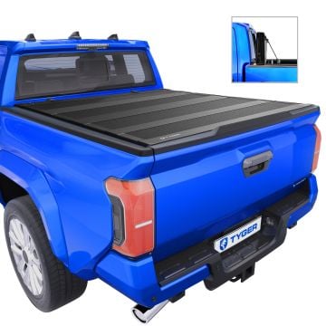 TYGER T4 Flip-Up Low Profile Hard Alloy fit 2024-2026 Toyota Tacoma | 5' Bed
