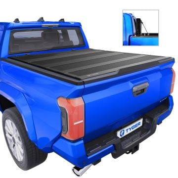 TYGER T4 Flip-Up Low Profile Hard Alloy fit 2024-2026 Toyota Tacoma | 6' Bed
