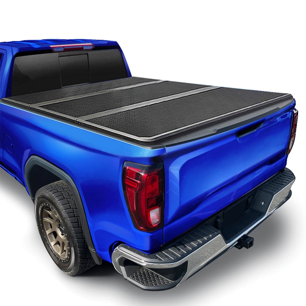 TYGER T5 Tri-Fold Alloy Hardtop fit 2020-2025 Chevy Silverado GMC Sierra 2500 3500HD | 6'10" Bed