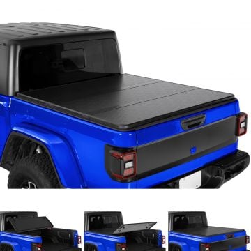 TYGER T5 Tri-Fold Alloy Hardtop fit 2020-2025 Jeep Gladiator JT | 5' Bed
