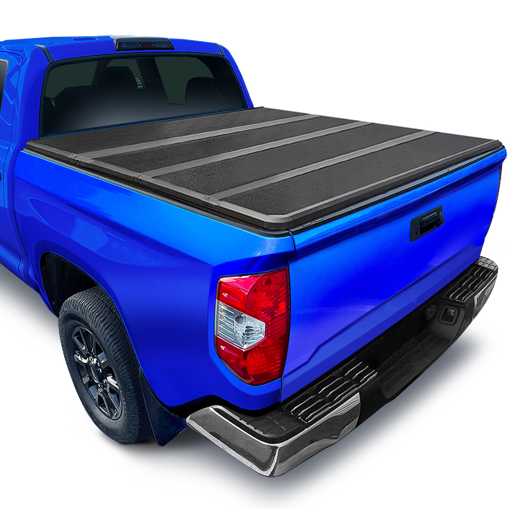 TYGER T5 Quad-Fold Alloy Hardtop fit 2007-2025 Toyota Tundra | 5.5' Bed