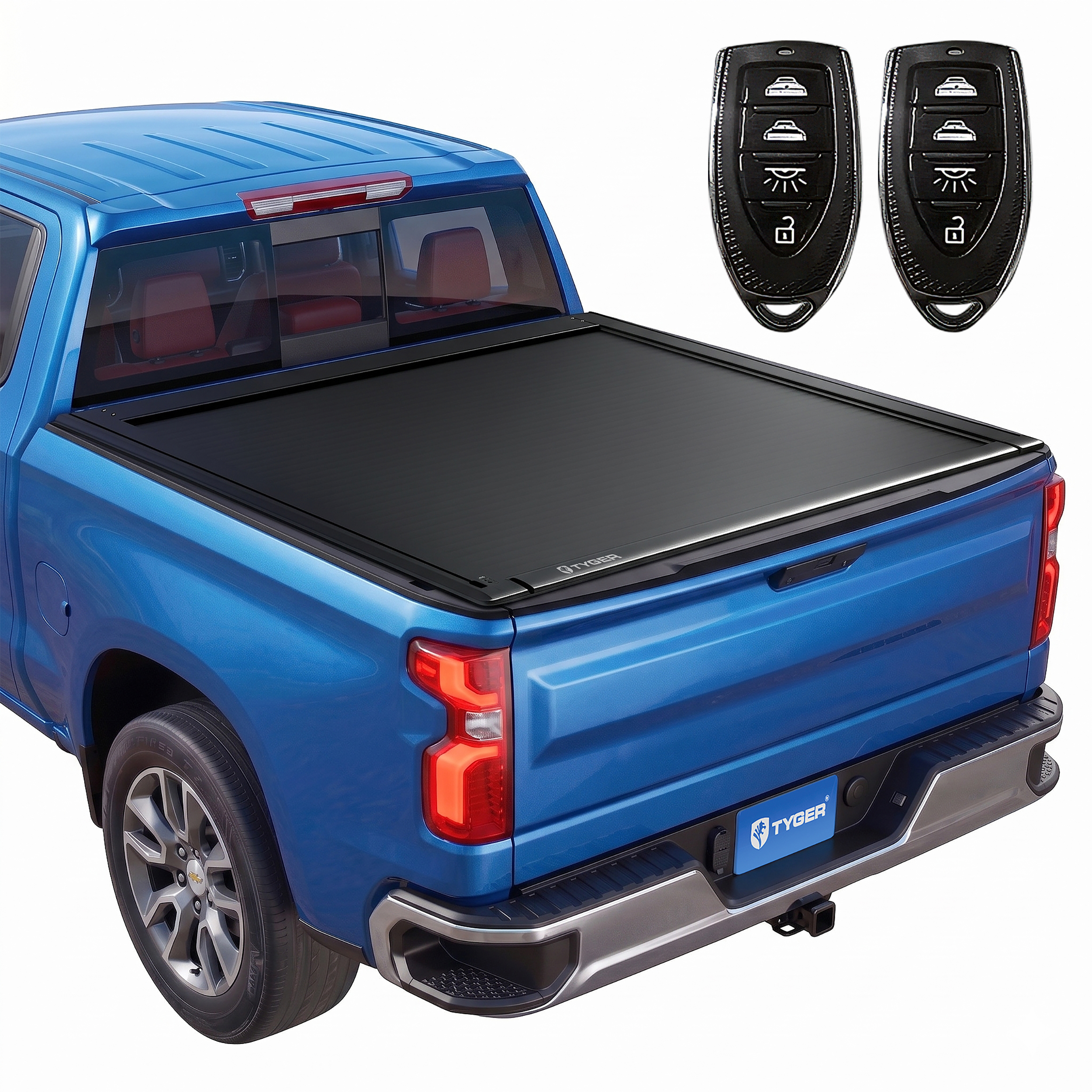 TYGER T10E Powered Retractable fit 19-26 Silverado/Sierra 1500 | 5'10" Bed