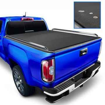 TYGER T2X Low Profile Soft Roll-up in Fabric fit 2023-2025 Chevy Colorado GMC Canyon | 5'1" Bed