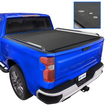 TYGER T2X Low Profile Soft Roll-up in Fabric fit 19-25 Silverado/Sierra 1500 | 6'7" Bed