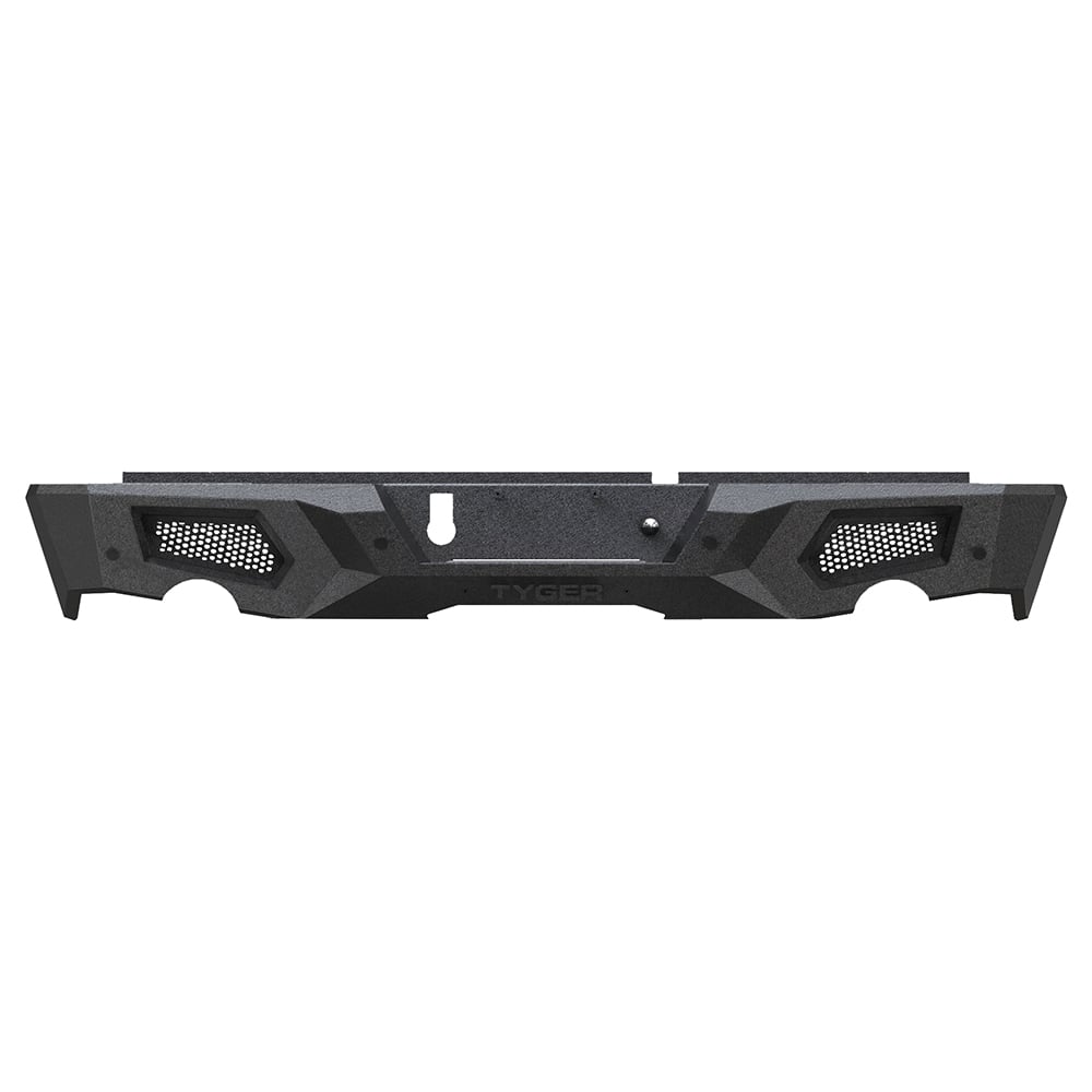 TYGER FURY Rear Bumper Fit 2009-2018 Ram 1500; 2019-2024 Classic | Textured Black TG-BP9D80398
