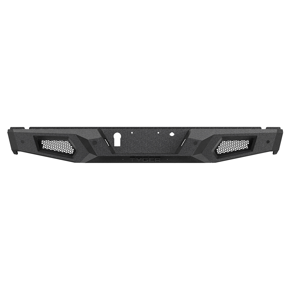 TYGER FURY Rear Bumper Fit 2015-2020 Ford F-150 | Textured Black TG-BP9F80298