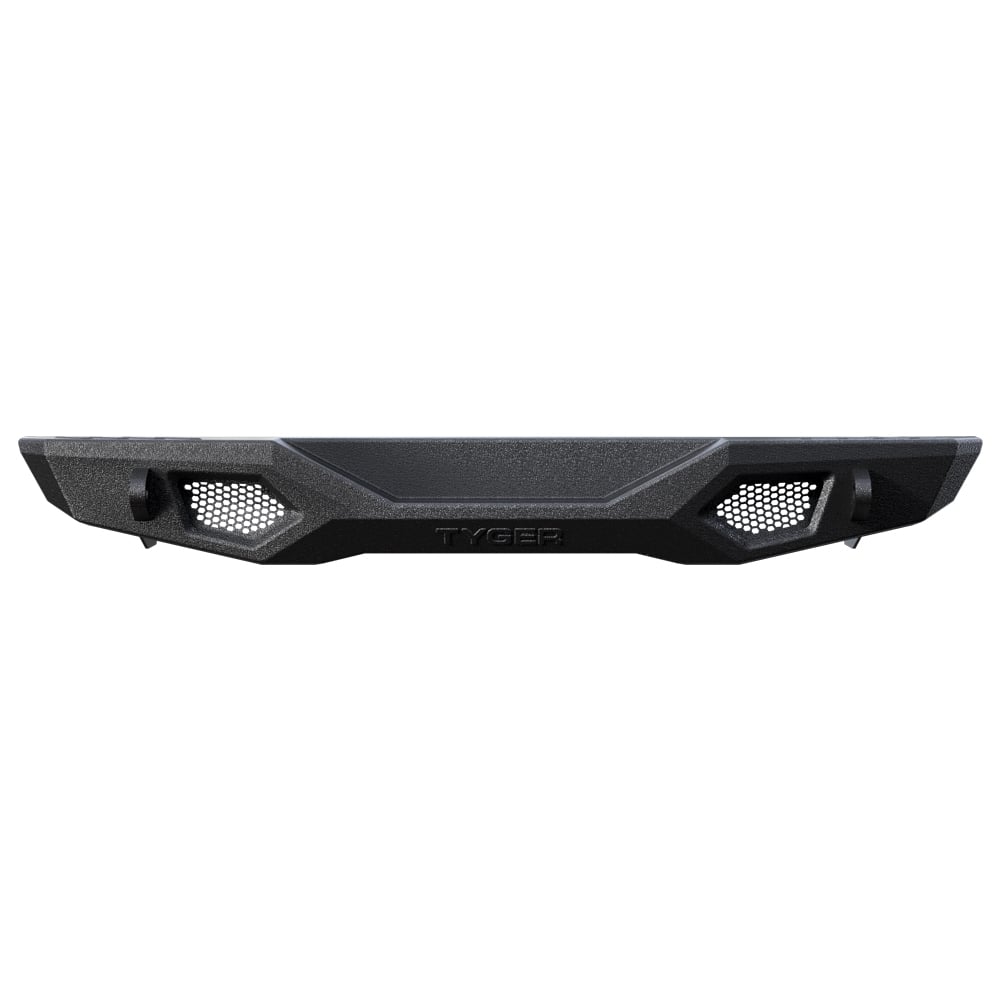 TYGER FURY Rear Bumper Fit 2007-2018 Wrangler JK (NOT JL) | Textured Black TG-BP9J80098