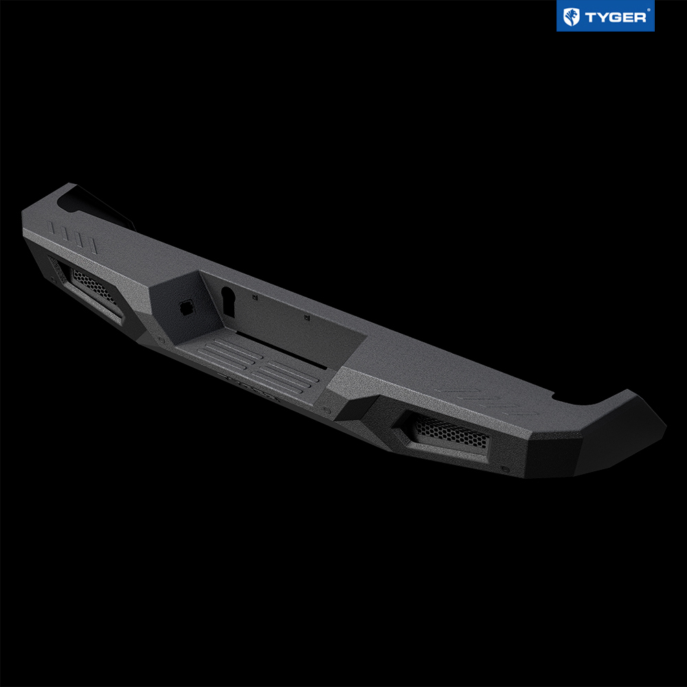 TYGER FURY Rear Bumper Fit 2014-2021 Tundra | Textured Black TG-BP9T80598