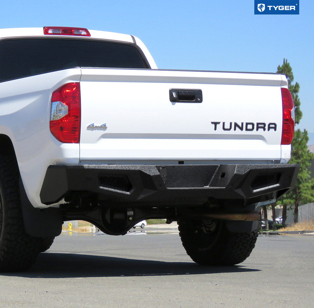 TYGER FURY Rear Bumper Fit 2014-2021 Tundra | Textured Black TG-BP9T80598