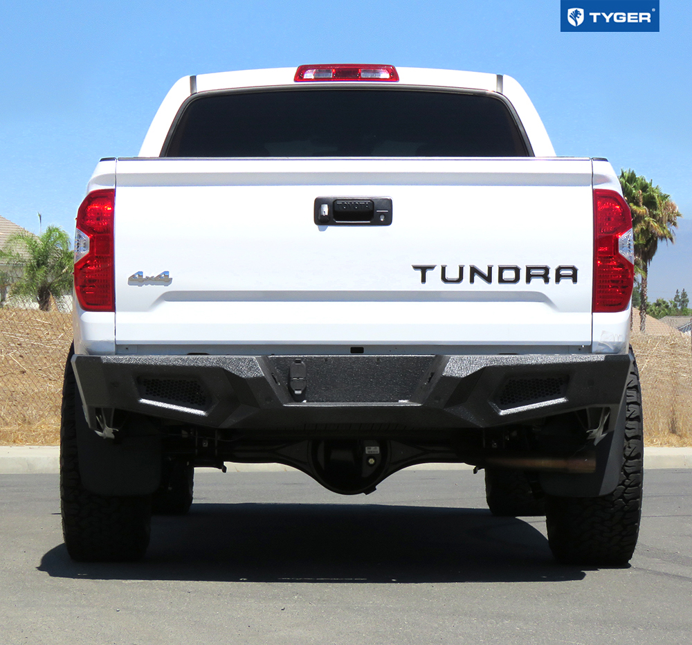 TYGER FURY Rear Bumper Fit 2014-2021 Tundra | Textured Black TG-BP9T80598