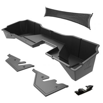 Underseat Storage Box Fit 14-18 Silverado/Sierra 1500; 15-19 2500HD/3500HD | Double Cab TG-CB5C2248