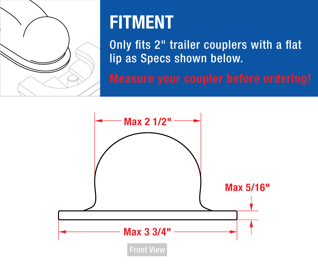 Coupler Lock for 2
