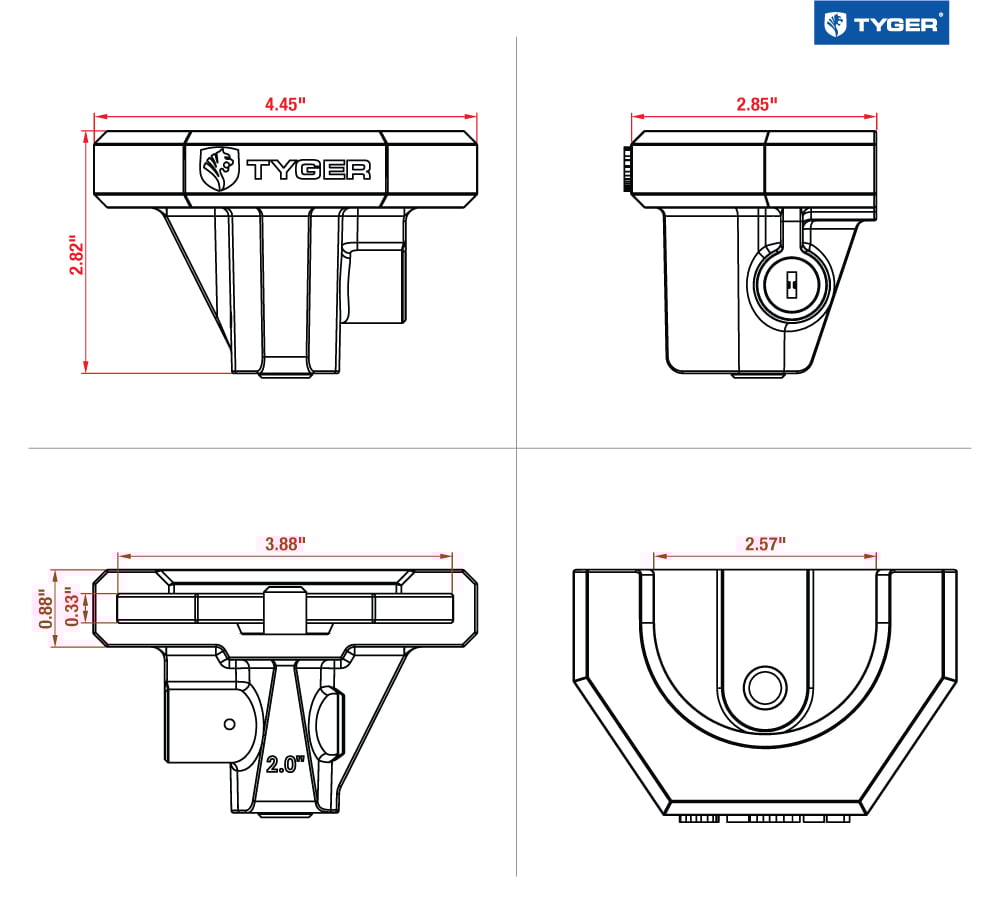 Coupler Lock for 2