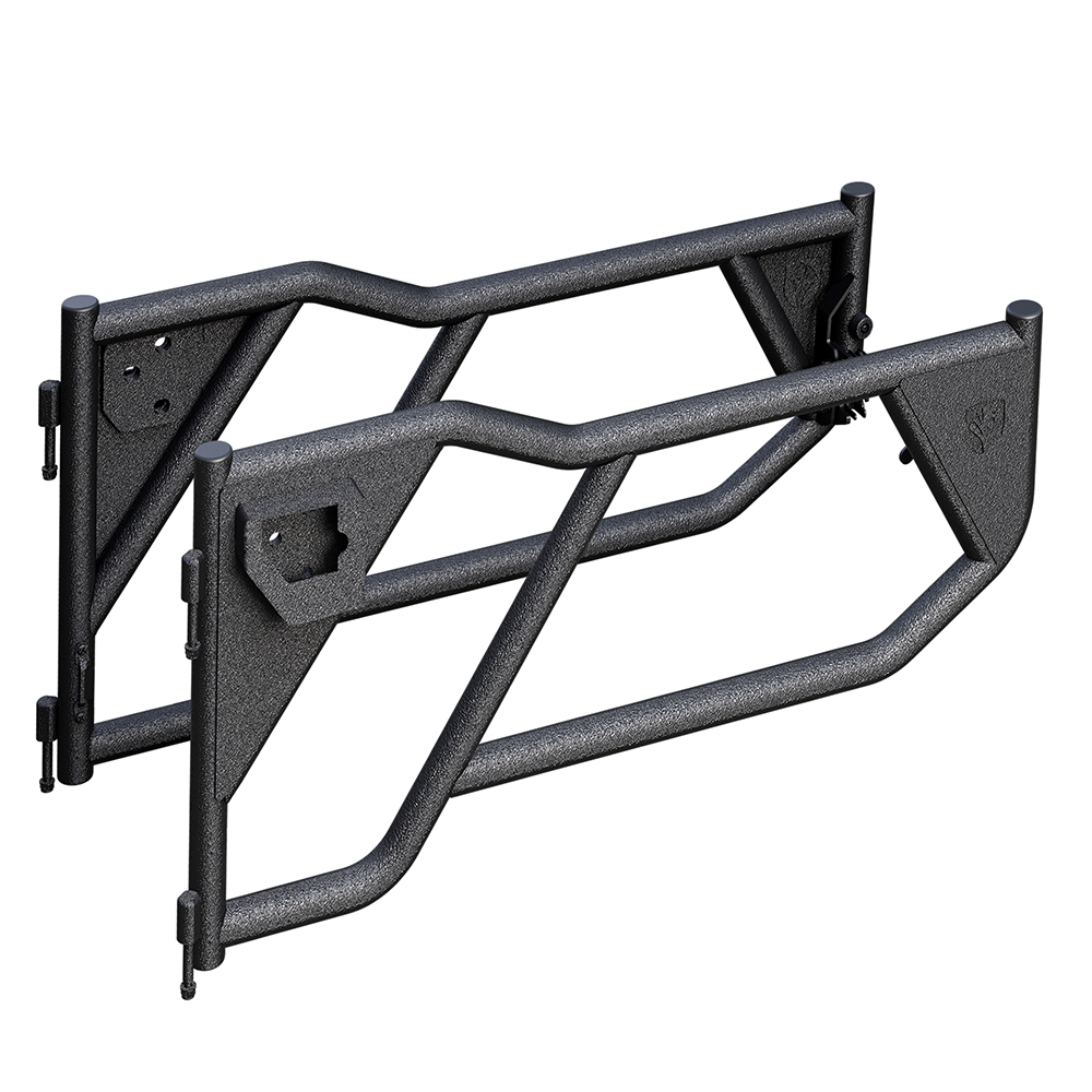 Tubular Doors Fit 2018-2023 Wrangler JL (NOT JK) 2-Doors with Mirror Mount | Front Only TG-DR2J62868