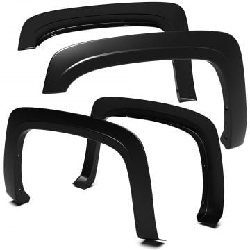 Factory Style 4PC fit 07-13 Silverado 1500 2500 3500HD 6.5' & 8' Bed | Paintable Fine-Textured