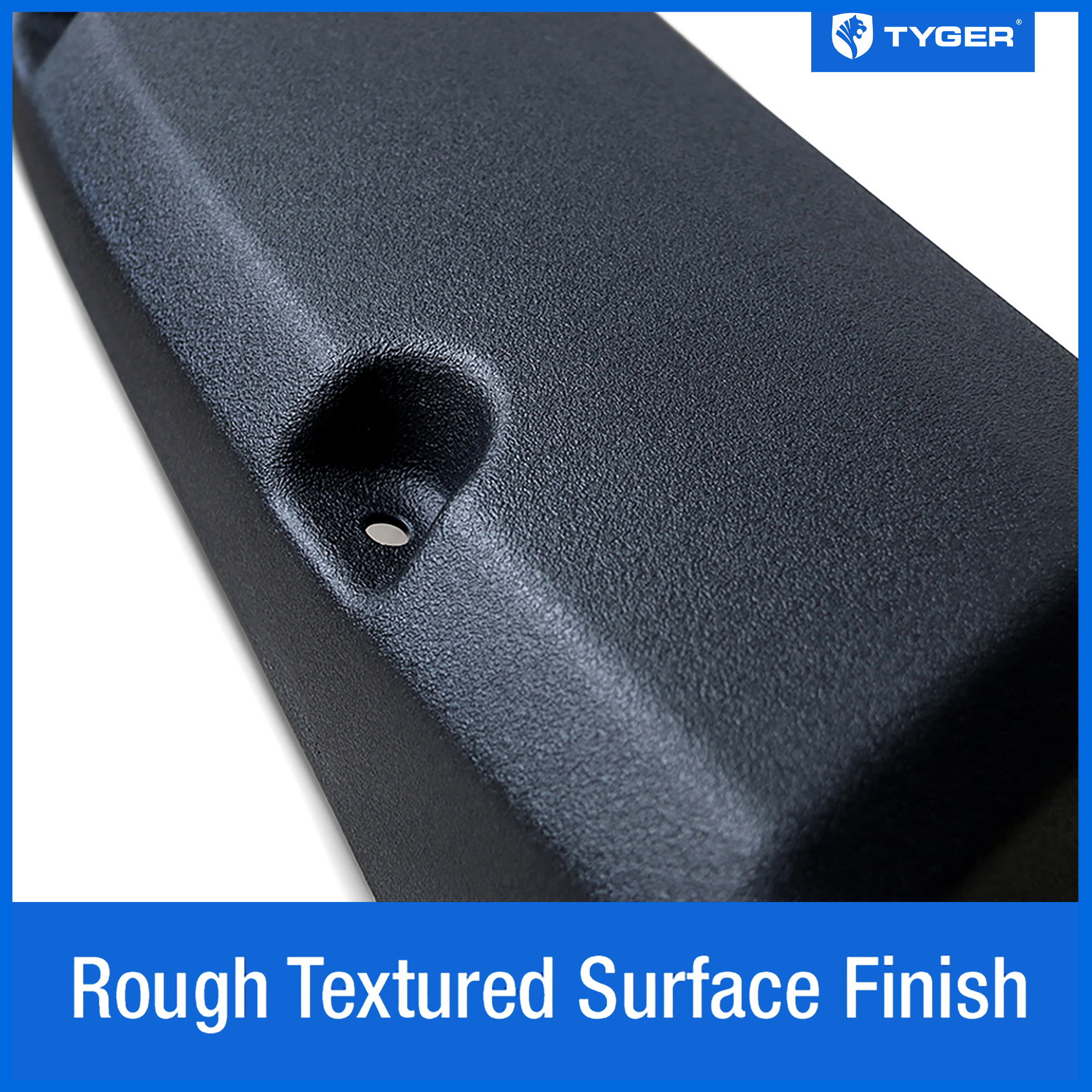 Bolt-Riveted Style 4PC fit 99-06 Silverado/Sierra; 07 Classic Rough Textured