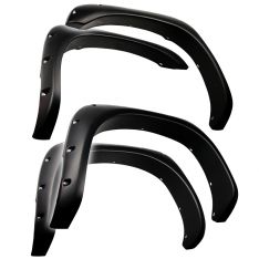 Bolt-Riveted Style 4PC fit 02-08 Ram 1500; 03-09 Ram 2500 3500 | Paintable Fine-Textured