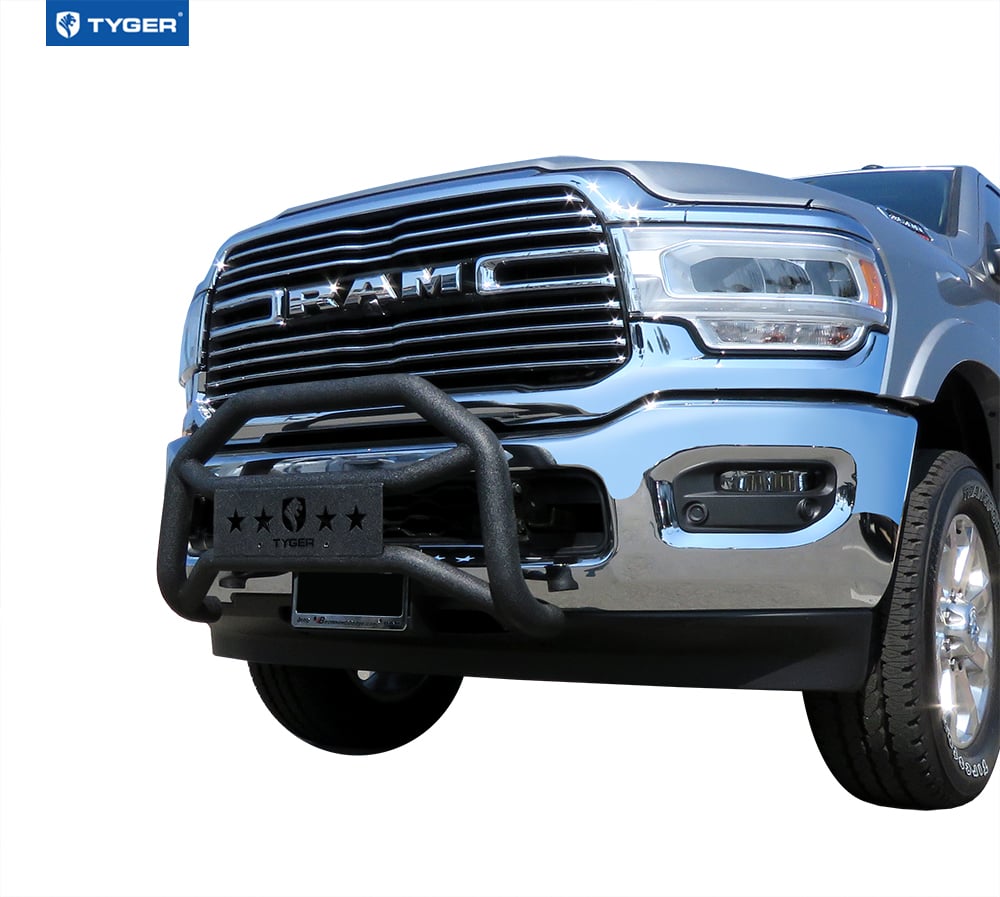 Front Bumper Guard Fit 2019-2024 Ram 2500/3500 | Textured Black TG-GD6D60528