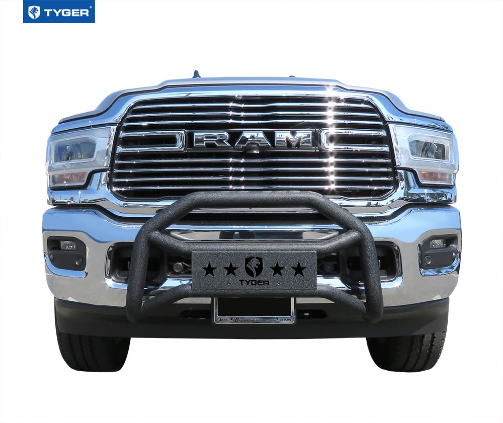 Front Bumper Guard Fit 2019-2024 Ram 2500/3500 | Textured Black TG-GD6D60528